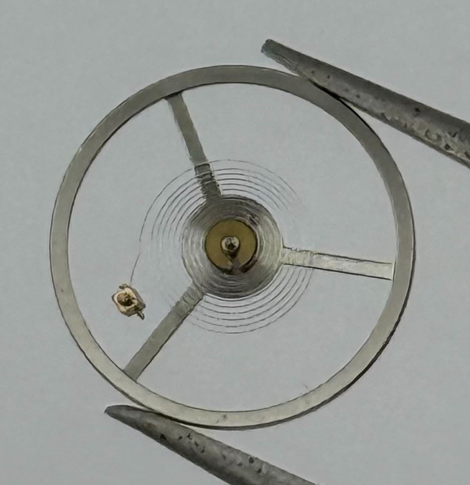 EB 8381 8391-66 Balance Wheel Complete And Spring 10½’’’ 1642 Watch Parts NOS