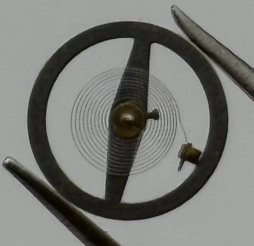 OC RZ Balance Wheel Complete And Spring 10½’’’ Renata 1534 Watch Movement Parts