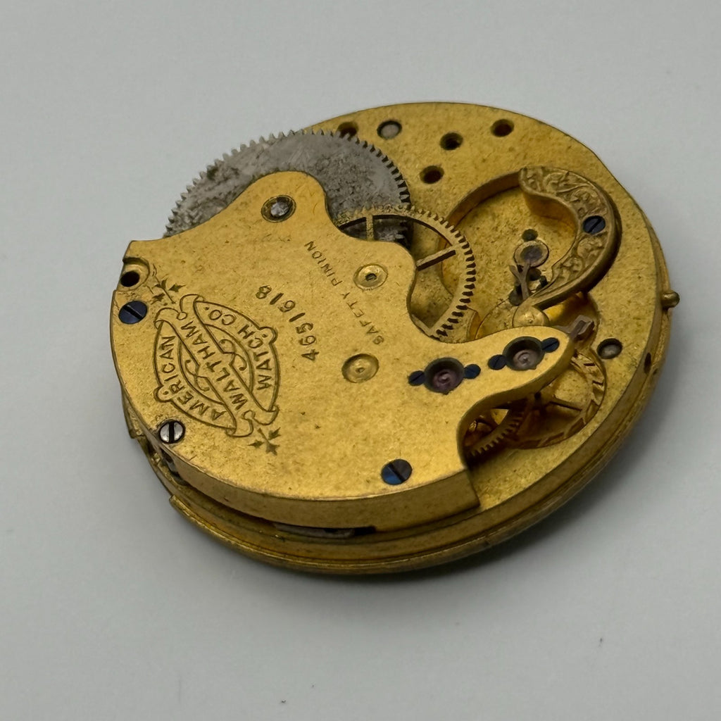 Waltham Grade G Watch Movement Model 1882 American Antique 1s Parts Repair