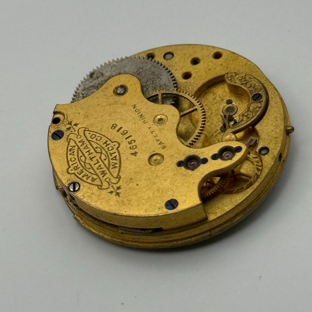 Waltham Grade G Watch Movement Model 1882 American Antique 1s Parts Repair