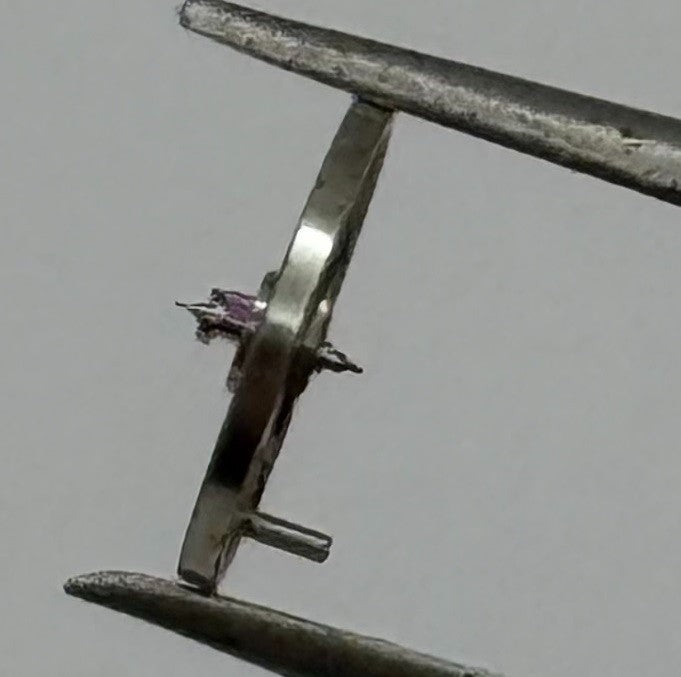 FHF 57 Balance Wheel Complete And Spring 6¾’’’ Renata 1612 Watch Movement Parts
