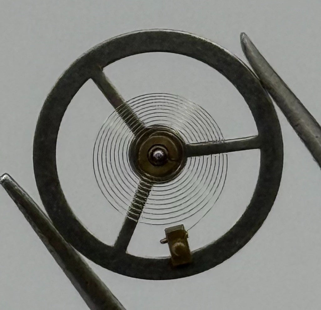 Desa 320 Balance Wheel Complete And Spring Renata 1607 Watch Movement Parts NOS