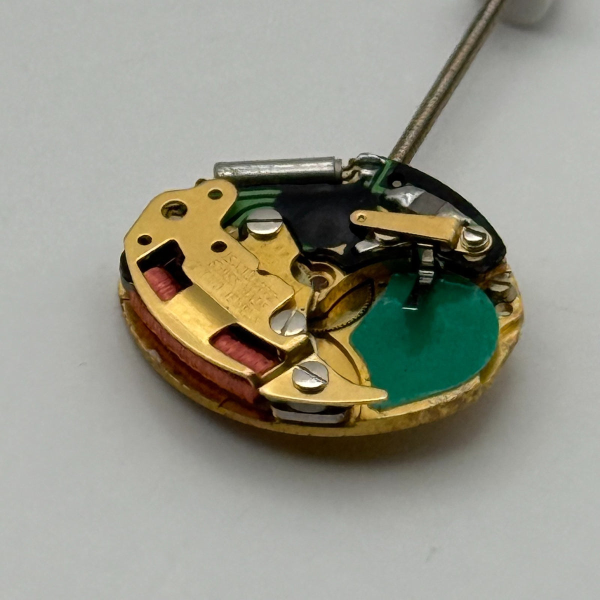 ISA 257 Watch Movement Quartz 2 Jewels Swiss Untested Parts Repair Spares 13mm