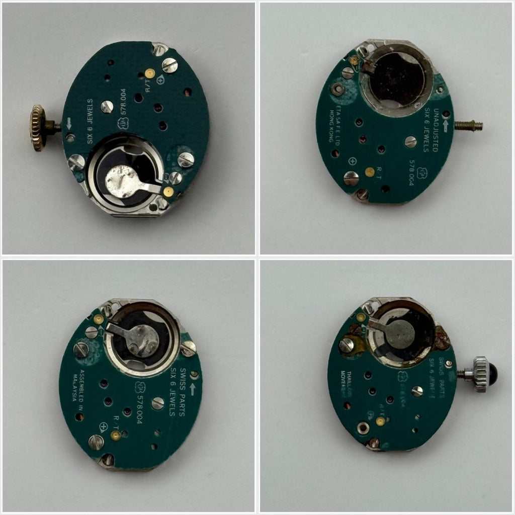 ETA 578.004  Watch Movement - For Parts / Repair - Select From Available Options