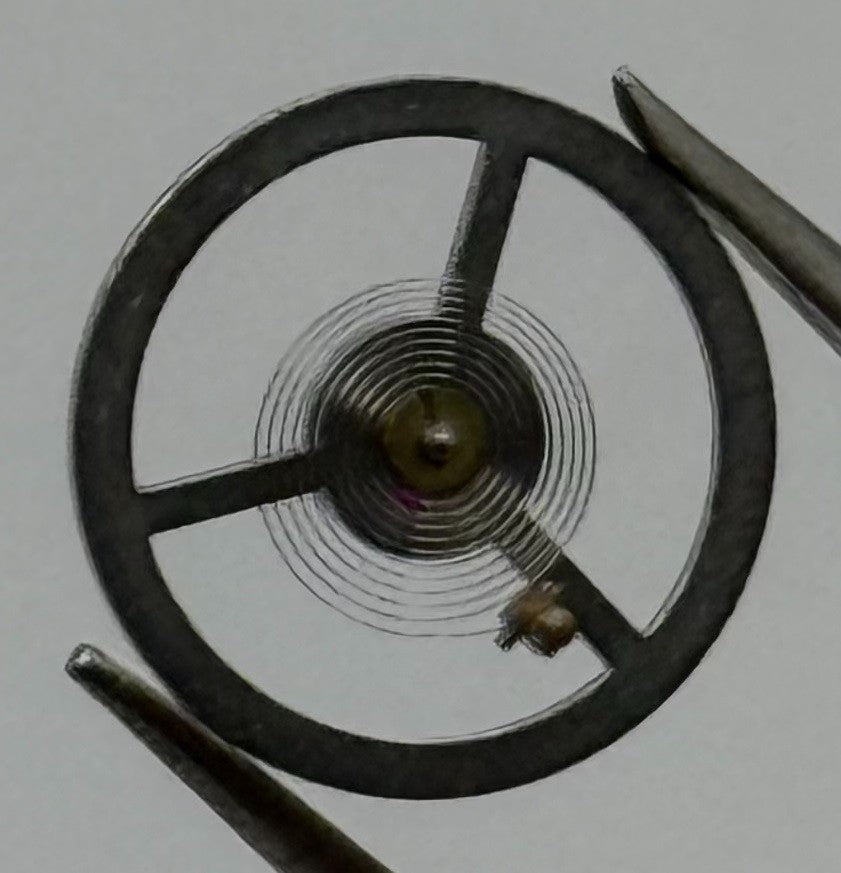 Smith 102 TY SP Balance Wheel Complete And Spring 10½’’’ 1250 Watch Movement