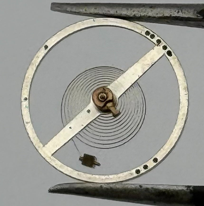 BFG 1582 Balance Wheel Complete And Spring Renata 1656 Watch Movement Parts NOS