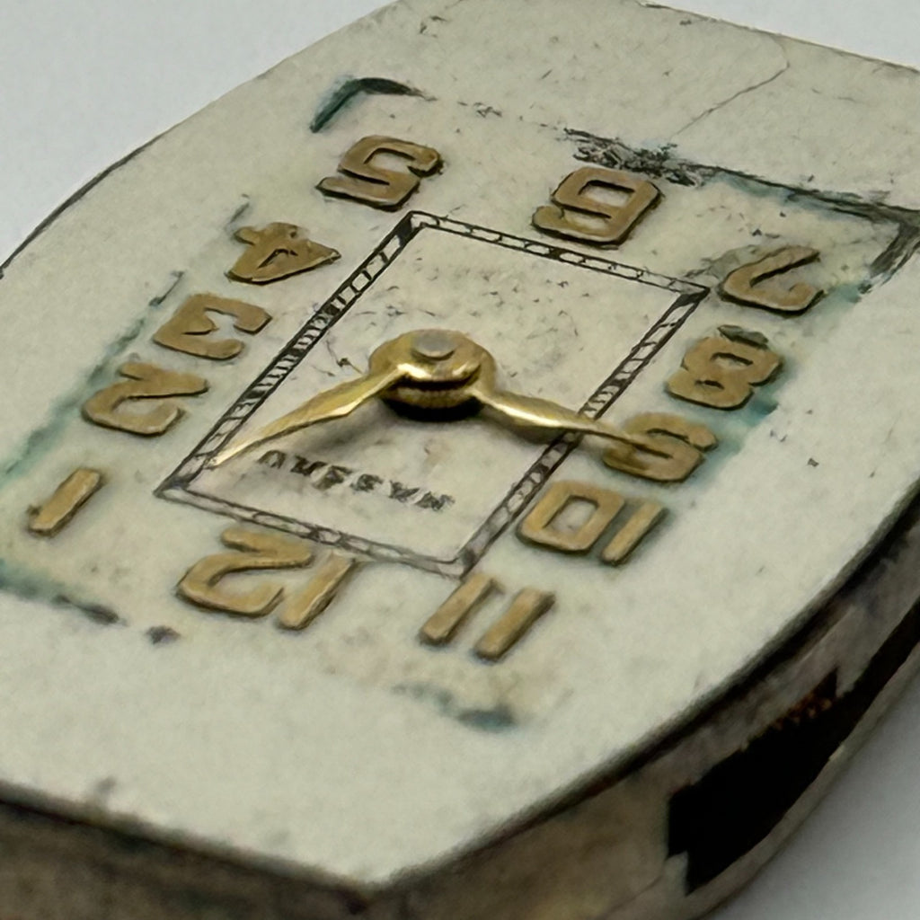 Nassau 93-36 Watch Movement 7 Jewels Swiss Manual Wind Parts Repair 14.3mm