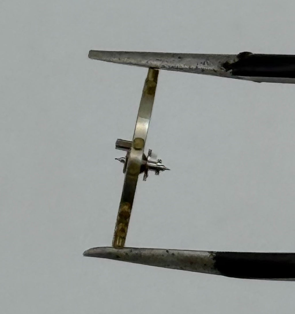 Arogno 90 190 Balance Wheel Complete And Spring Pour Watch Movement Parts NOS