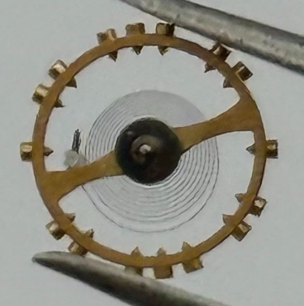Felsa 291 373 Balance Wheel Complete And Spring 1648 M Watch Movement Parts NOS