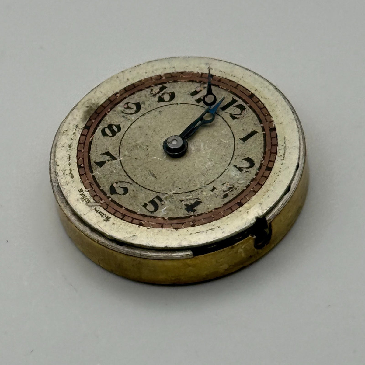 Rotary 5/240 Watch Movement 15 Jewels Swiss Manual Wind Parts Repair 22mm