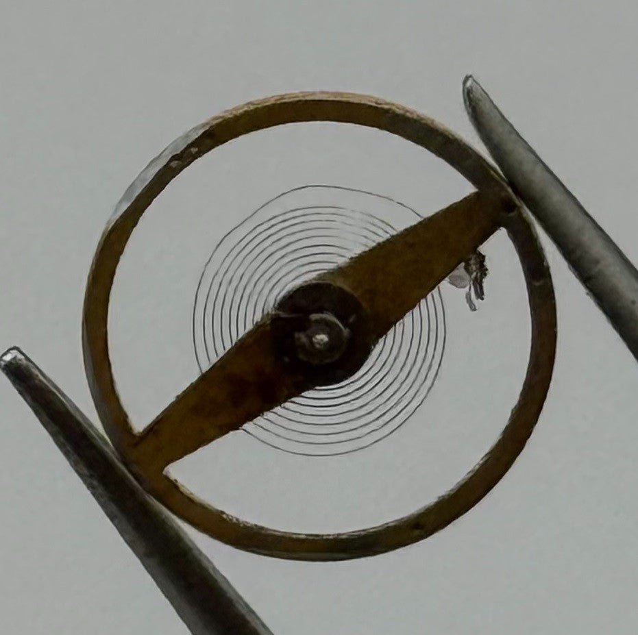 Bifora 91 910 Balance Wheel Complete And Spring 9¾’’’ 1371 Watch Movement Parts
