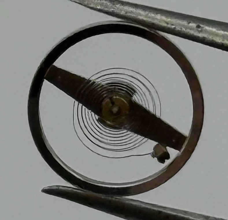 Oris 440 Balance Wheel Complete And Spring 6¾x8’’’ 974 Watch Movement Parts NOS