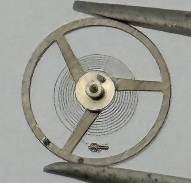 FEF 6620 Balance Wheel Complete And Spring 5½’’’ 1450 M Watch Movement Parts NOS