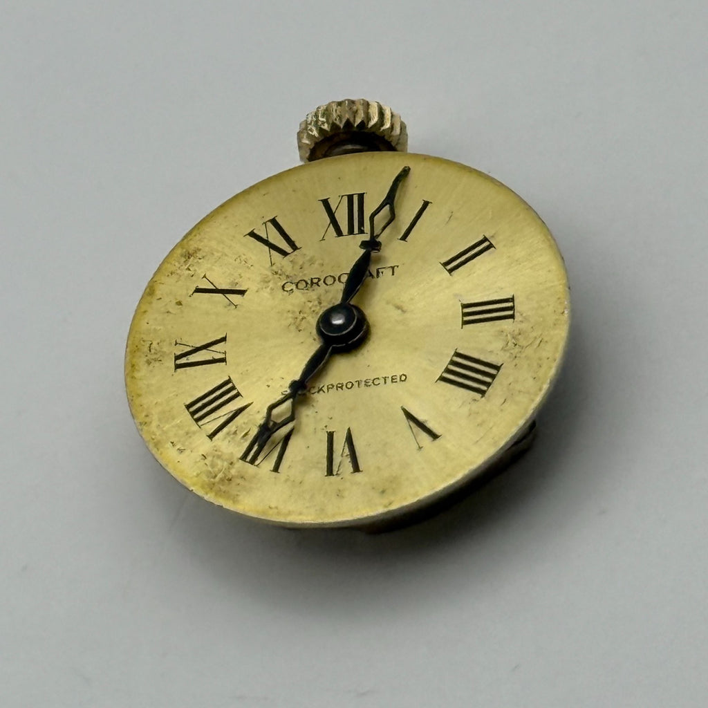Ronda 5001 Watch Movement Corocraft 1Jewel Swiss Manual Wind Parts Repair 15.2mm