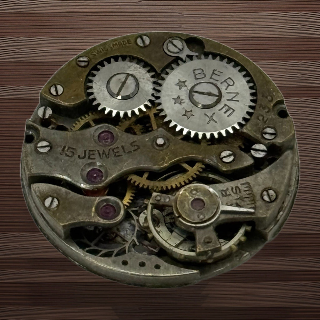 Maru 233 Watch Movement - Bernex - For Parts / Repair - 22mm