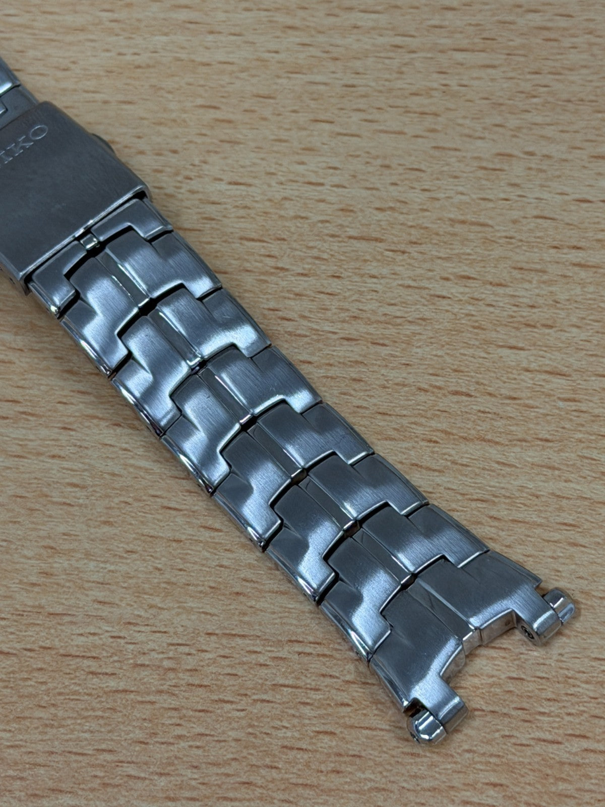 Seiko 33Z9-Z-I Bracelet - For Chronograph Model - 22mm Ends - Stainless Steel