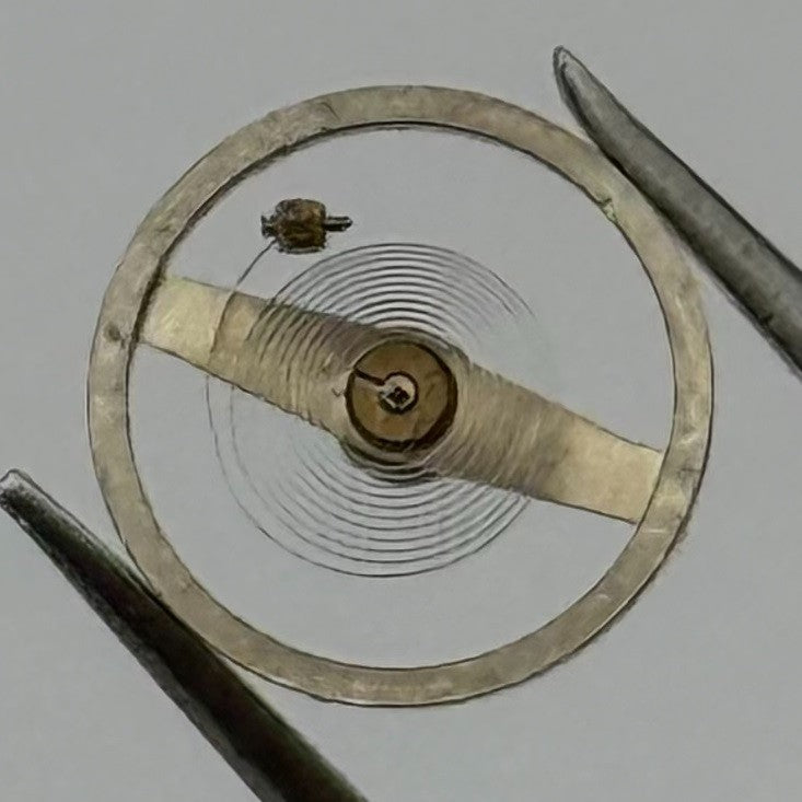 Ebosa 52 Balance Wheel Complete And Spring 5¼’’’ Renata 130 Watch Movement Parts