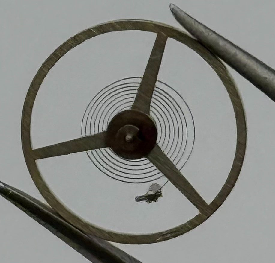 VC 233/60 Balance Wheel Complete And Spring Renata 1543 Watch Movement Parts NOS