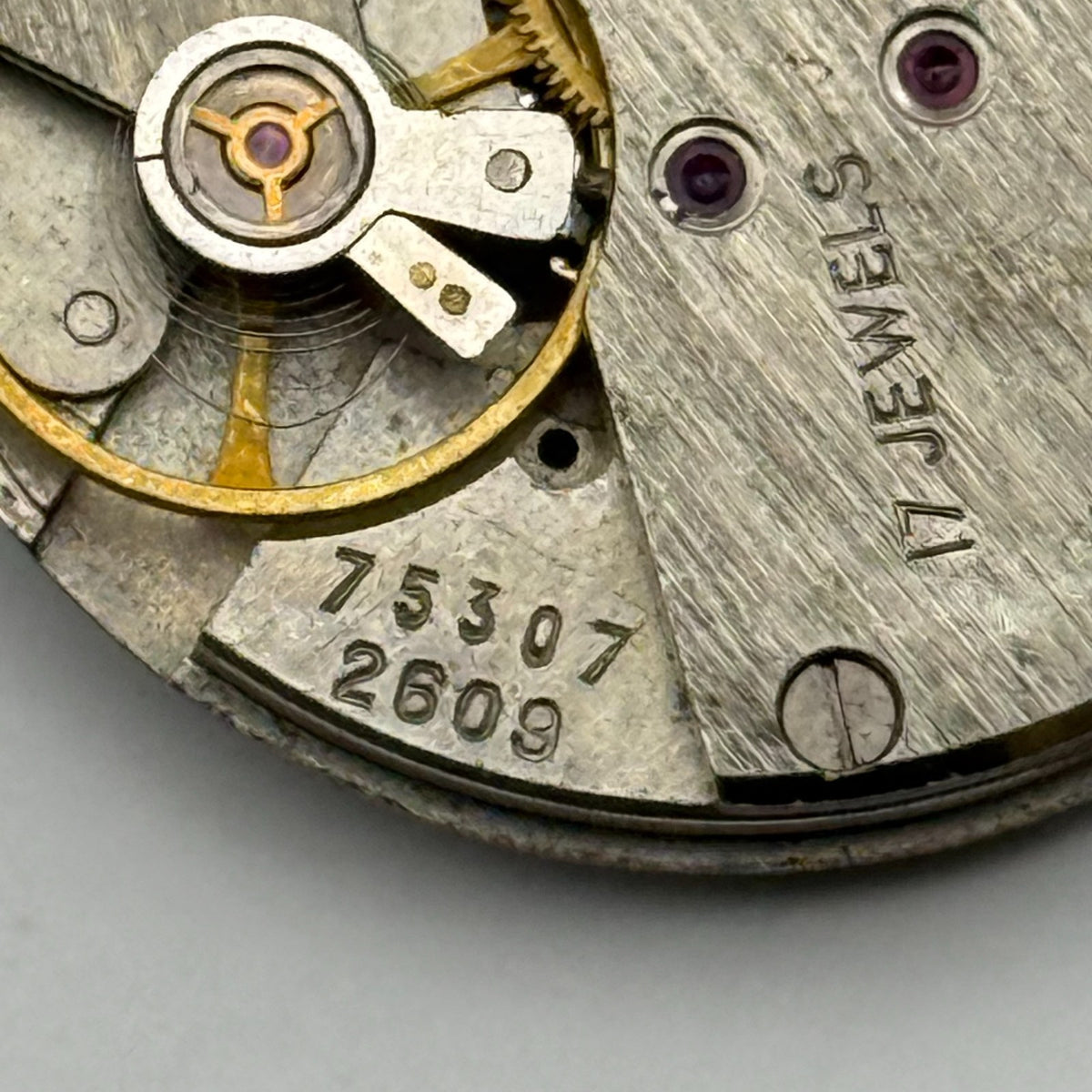 Poljot 2609 Watch Movement Soviet 17 Jewels Manual Wind Parts Repair 26.5mm