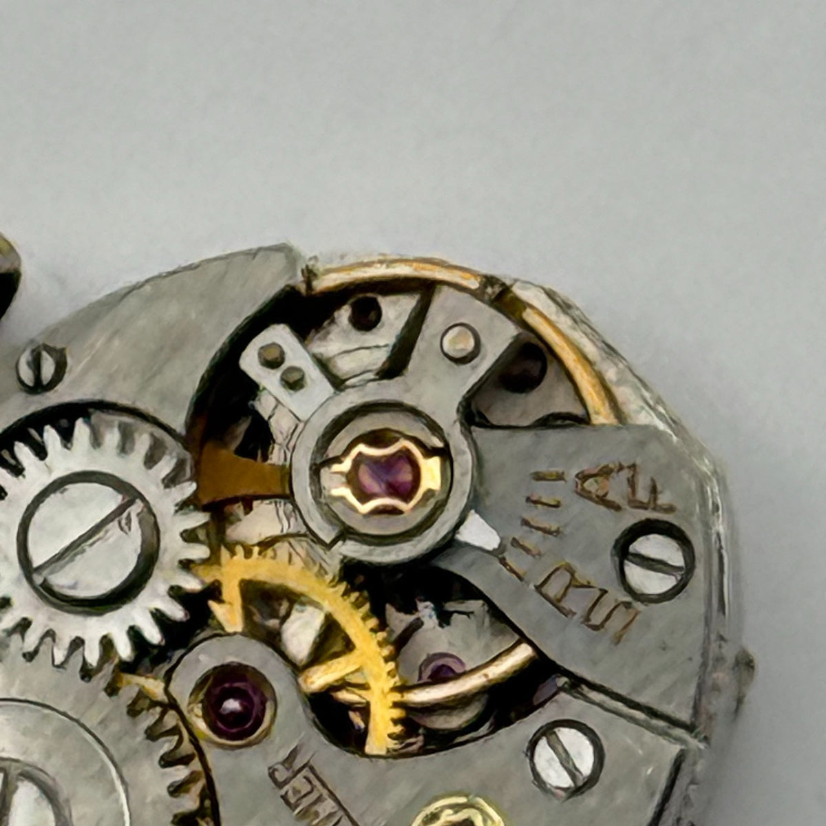 MST 389 Watch Movement Roamer 17 Jewels Swiss Manual Wind Parts Repair 13.1mm