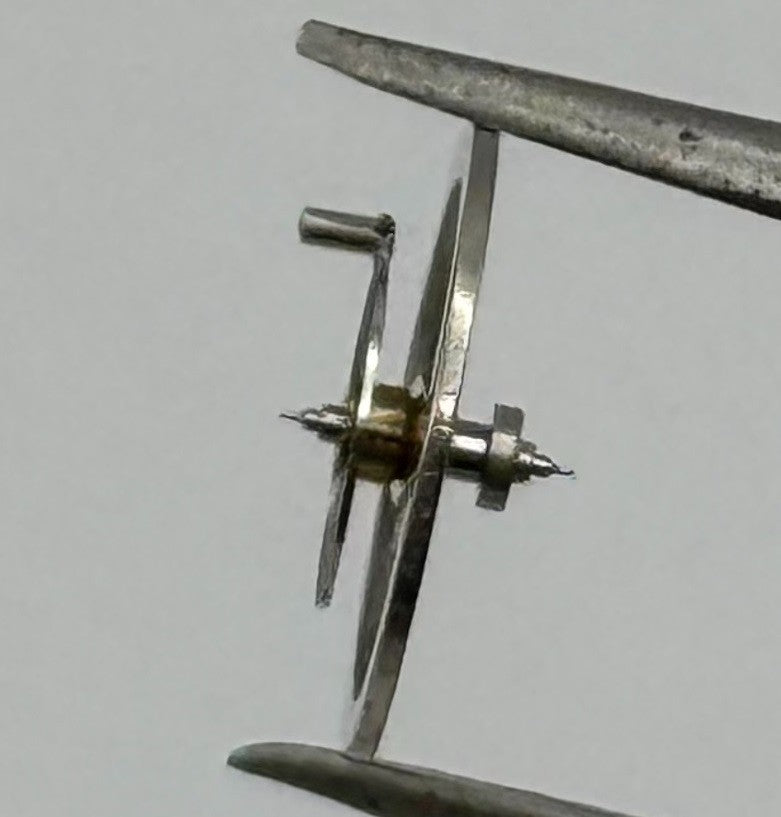 Lorsa 651 Balance Wheel Complete And Spring Renata 612 Watch Movement Parts NOS
