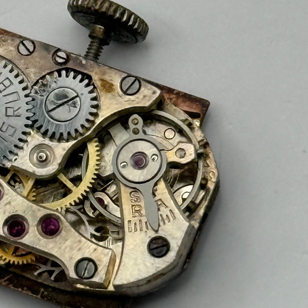 Lanco Langendorf 524 Watch Movement Running Ladies Swiss 15 Rubis Parts 12.7mm