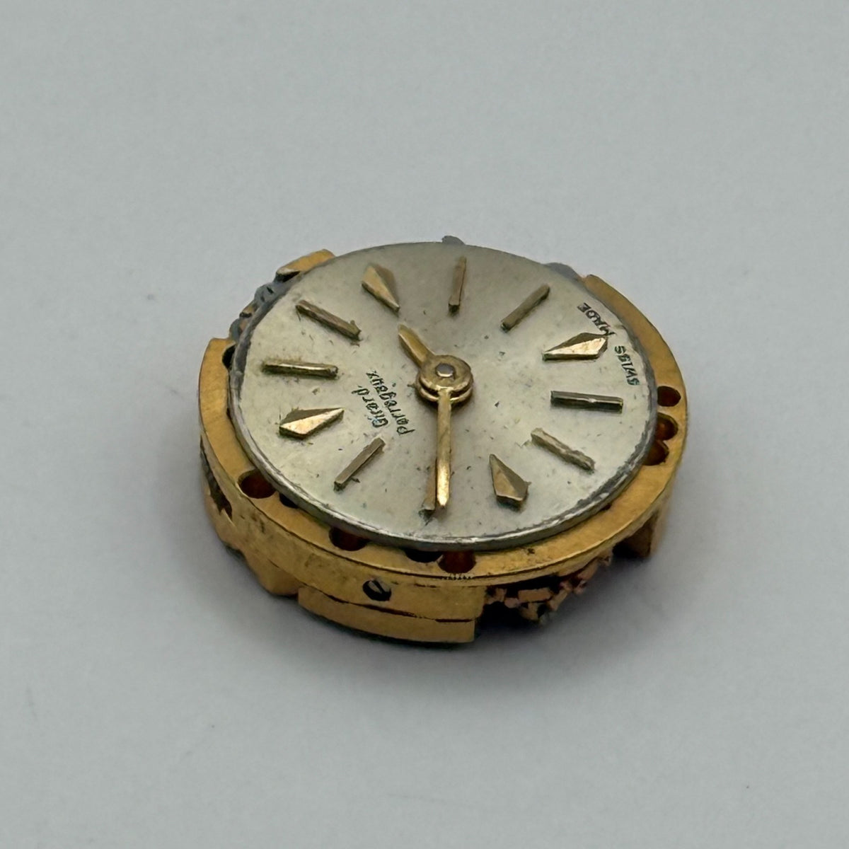 Girard Perregaux 5109 951 Watch Movement Ladies 17 Jewels Manual Parts 13.7mm