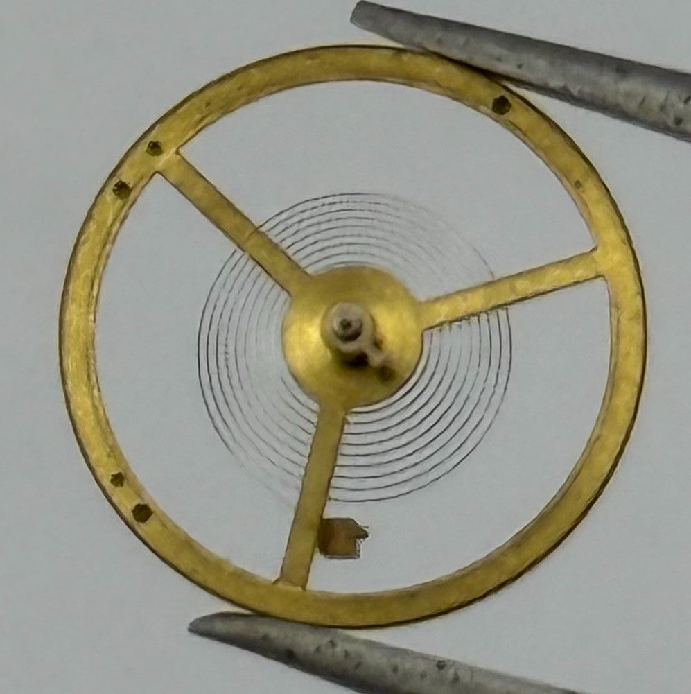 BFG 582/21 Balance Wheel Complete And Spring 13½’’’ 1840 Watch Movement Parts