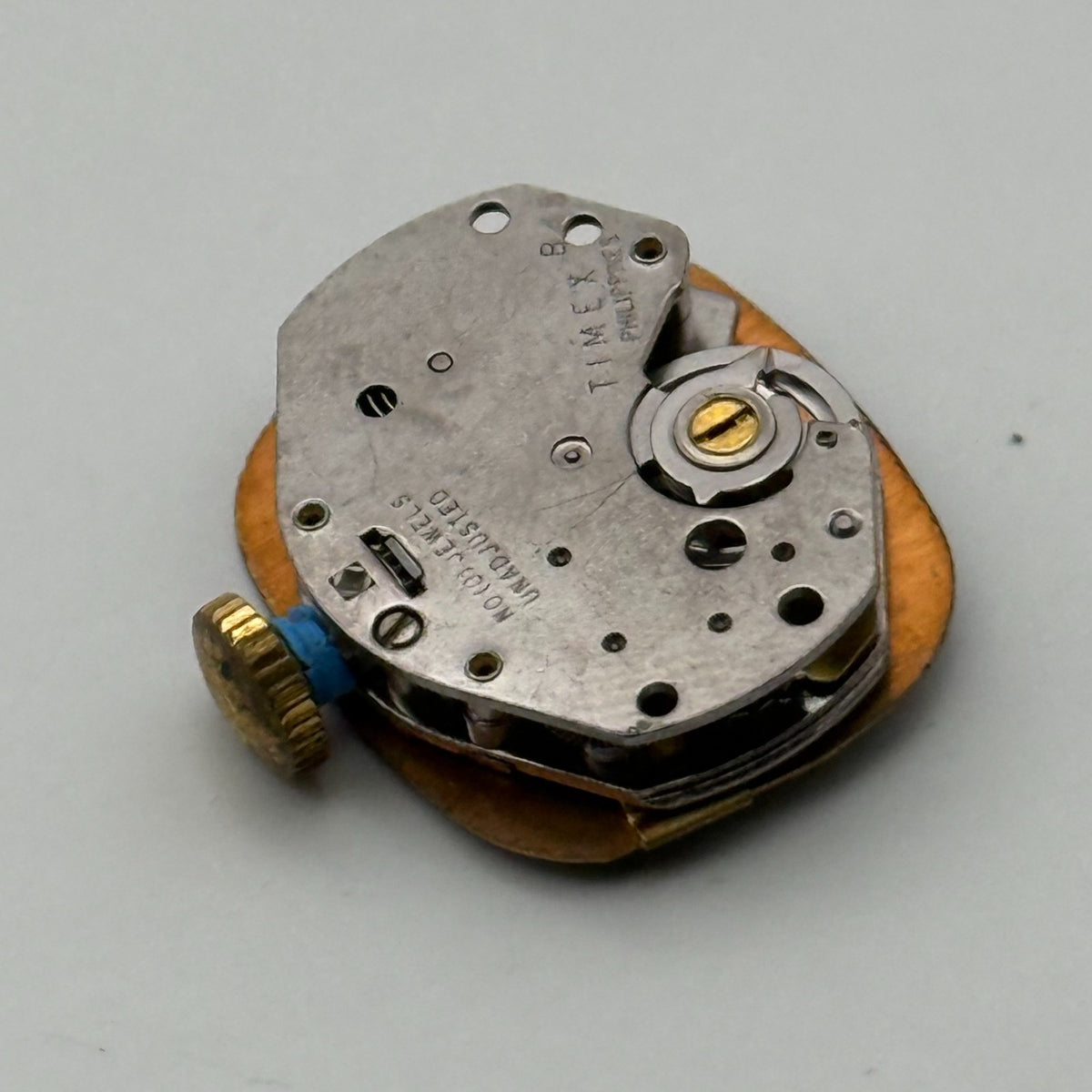 Timex B45 Watch Movement Philippines 0 Jewel Manual Wind Parts Repair 18.5mm