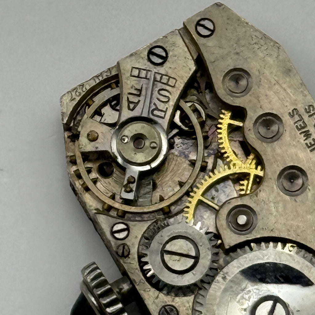 Didisheim-Nassay 227 Watch Movement Cabochon Crown Nassau 6J Swiss Parts 14.8mm