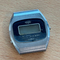 1980s Rotary Digital LCD Watch - Rare Model - Untested For Parts / Repair - 36mm