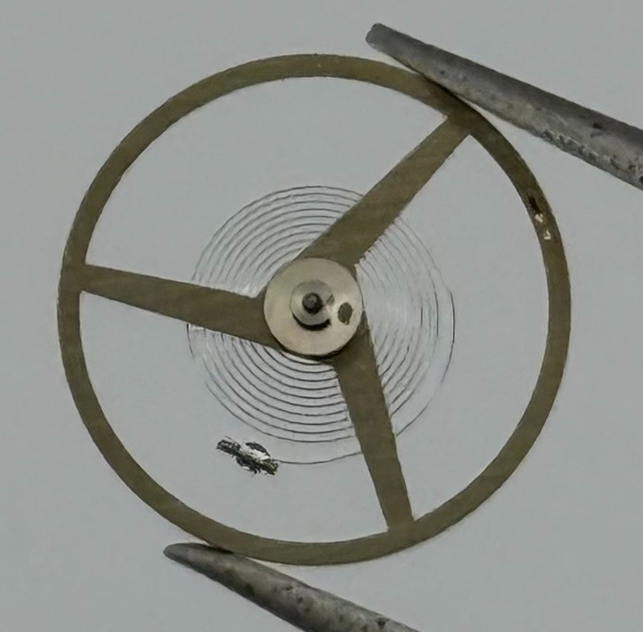 AS 1900 1906 Balance Wheel Complete And Spring Renata 1577 Watch Movement Parts