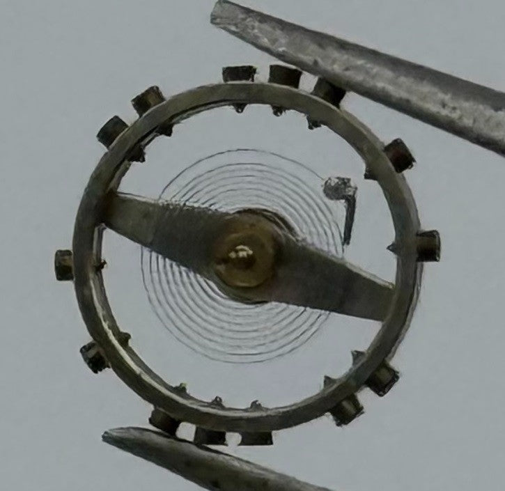 AS 976 1012 Balance Wheel Complete And Spring Renata 29 Watch Movement Parts NOS