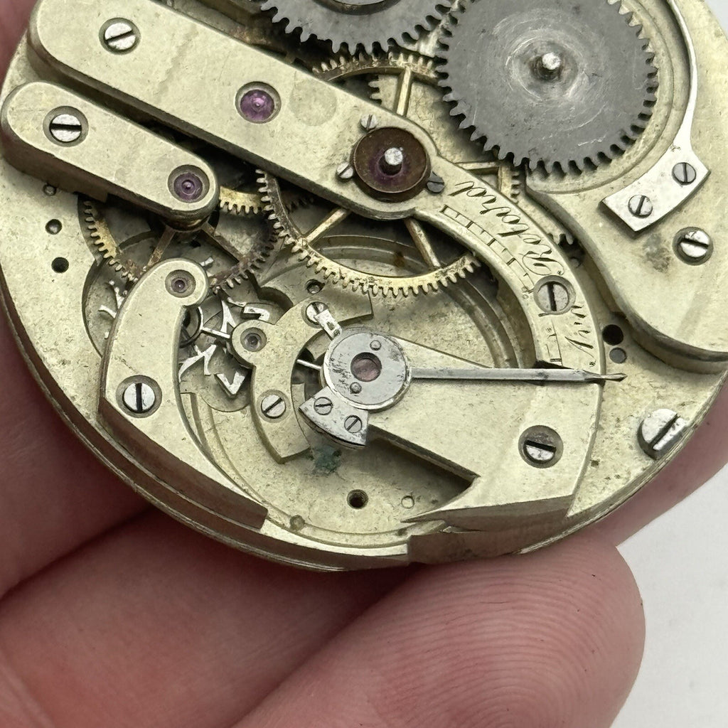 High Grade Jules Jurgensen Style Pocket Watch Movement To Restore Parts 45.2mm