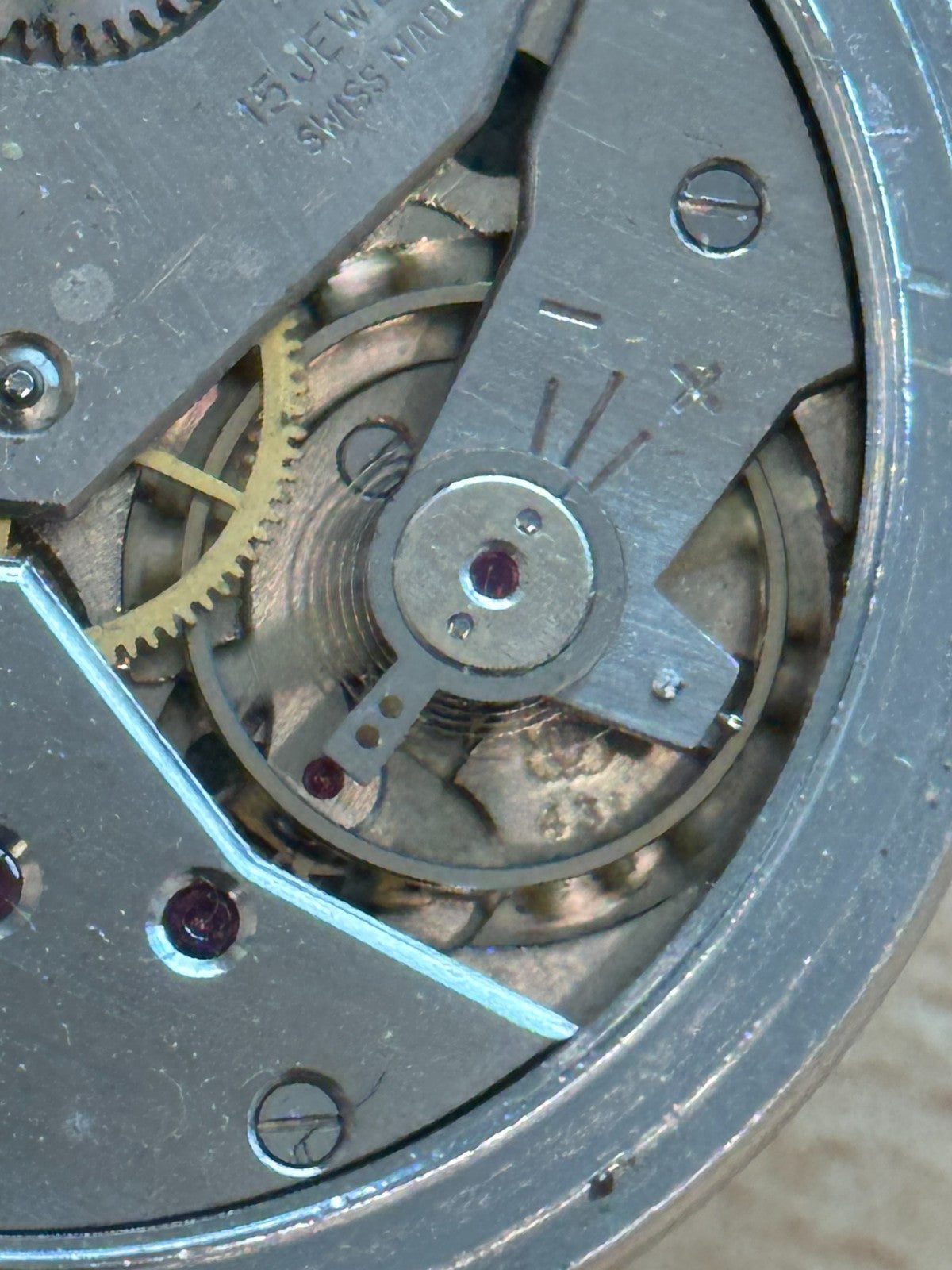 RNIB Braille Pocket Watch Unitas 431 445 Movement For Blind People Needs Repairs