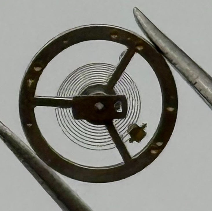 Ebosa 85 Balance Wheel Complete And Spring Renata 399 Watch Movement Parts NOS