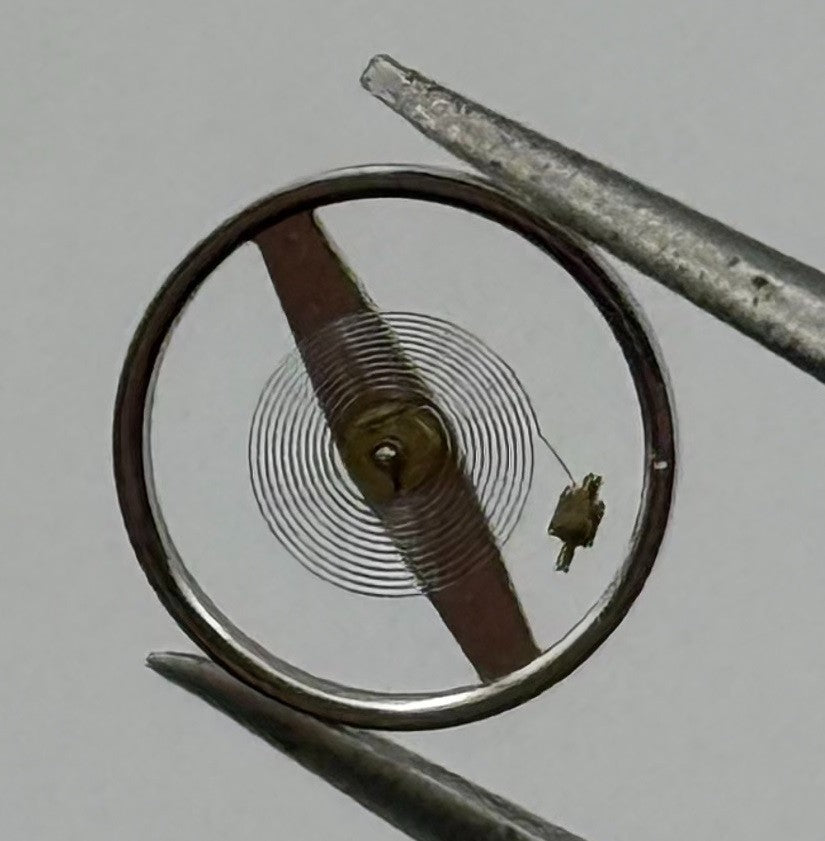 RL 9013-21 /3 Balance Wheel Complete And Spring 8¾’’’ 5400 Watch Movement Parts