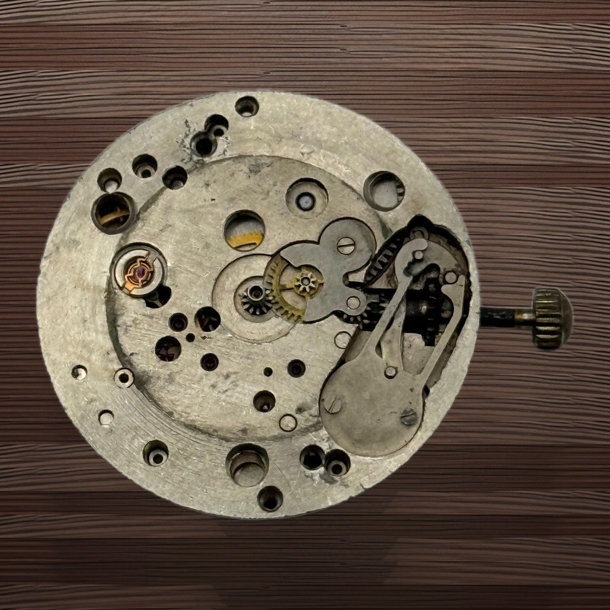 Zaigor Lifetimer Watch Movement - Soviet 17 Jewels - For Parts / Repair - 25.8mm