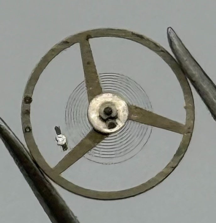 Felsa 4062 Balance Wheel Complete And Spring Renata 1245 M Watch Movement Parts