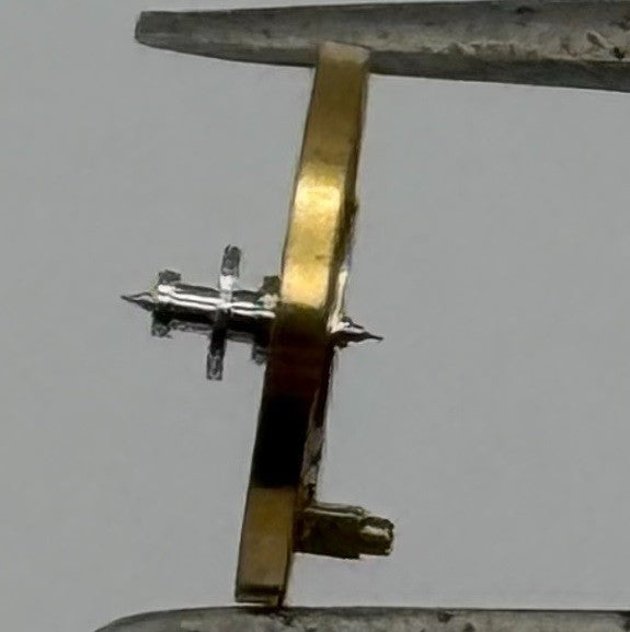 BFG 927 Balance Wheel Complete And Spring 6¾-8’’’ 1512 Watch Movement Parts NOS