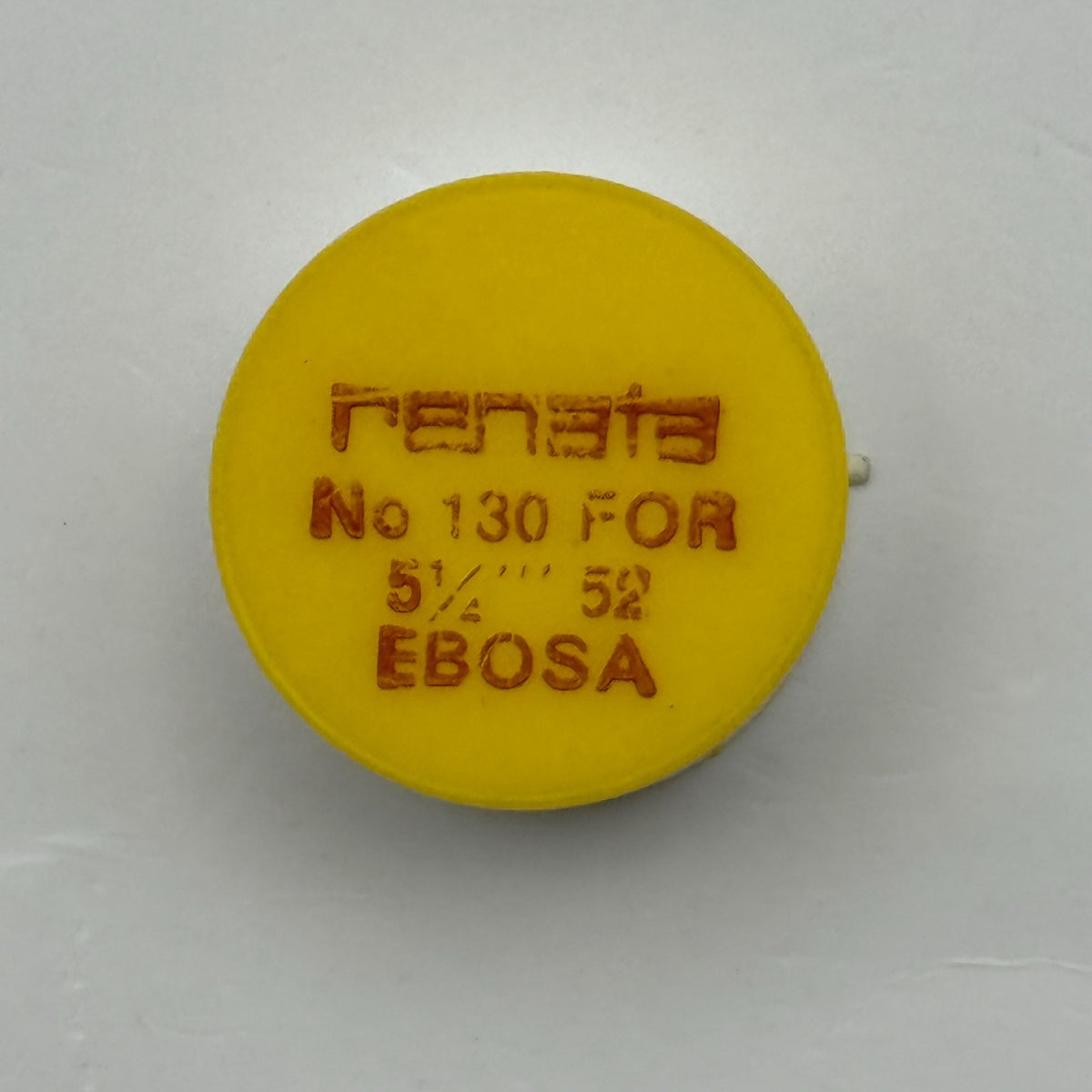 Ebosa 52 Balance Wheel Complete And Spring 5¼’’’ Renata 130 Watch Movement Parts
