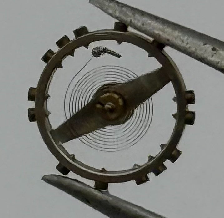 AS 976 1012 Balance Wheel Complete And Spring Renata Watch Movement Parts NOS