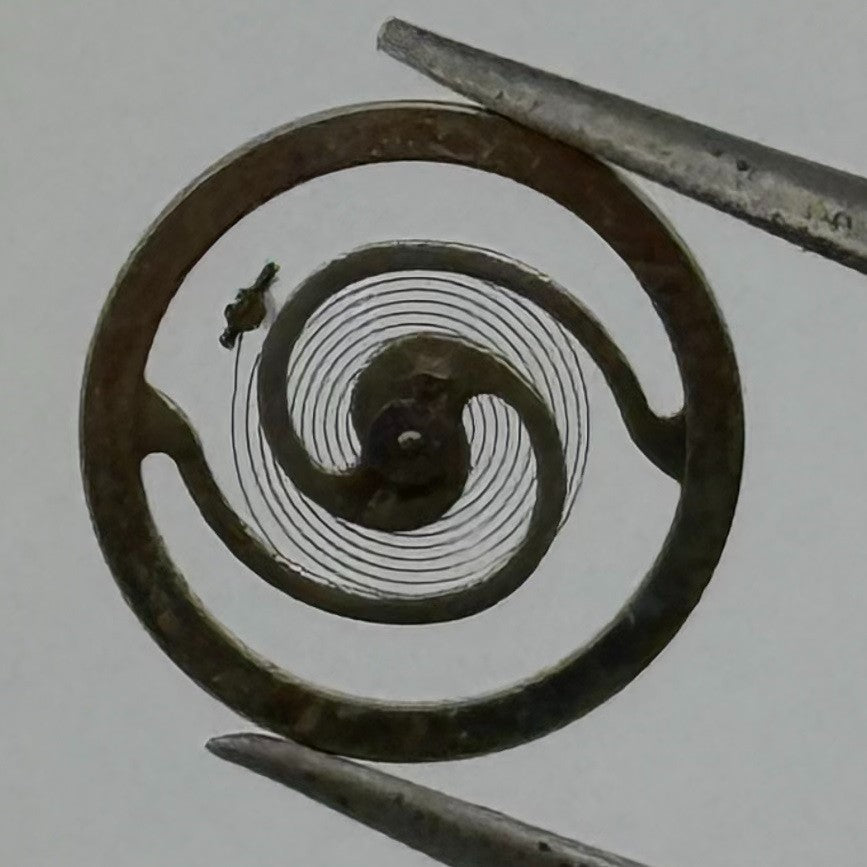 RL 7013 Balance Wheel Complete And Spring 10½’’’ 1367 Watch Movement Parts NOS