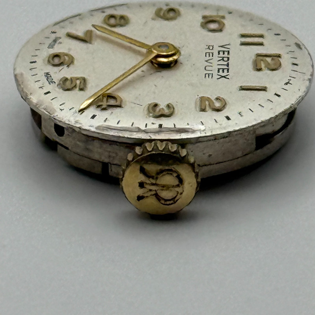 Vertex Revue 89 Watch Movement Swiss 17J Manual Wind Parts Repair Spares 15.2mm