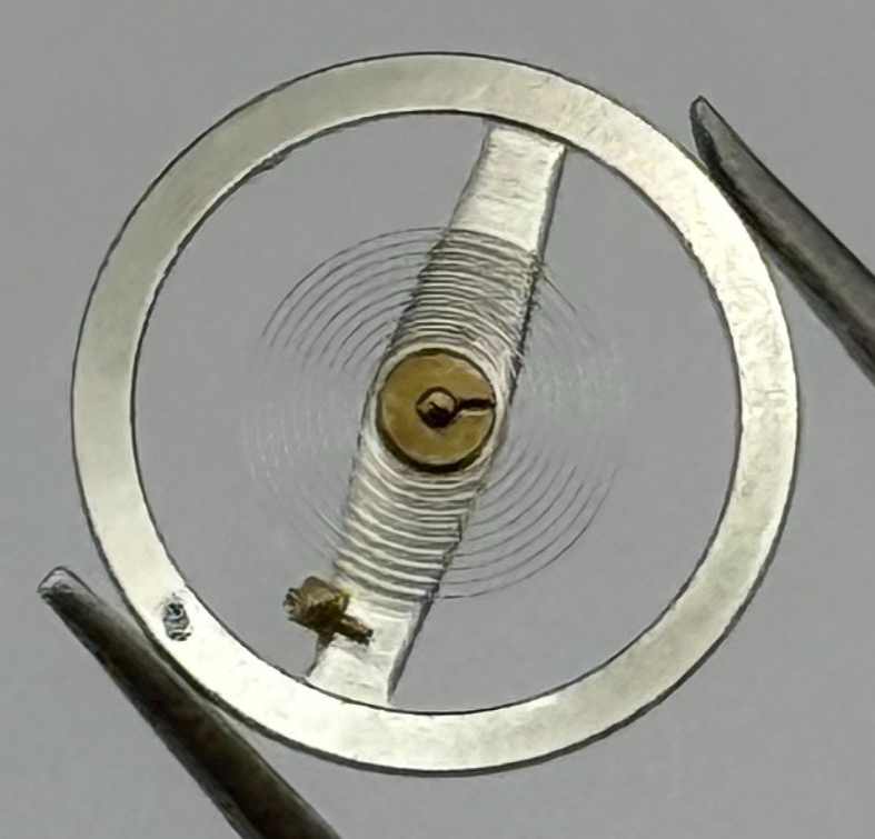 RL 1013 1113 Balance Wheel Complete And Spring 1762 M Watch Movement Parts NOS