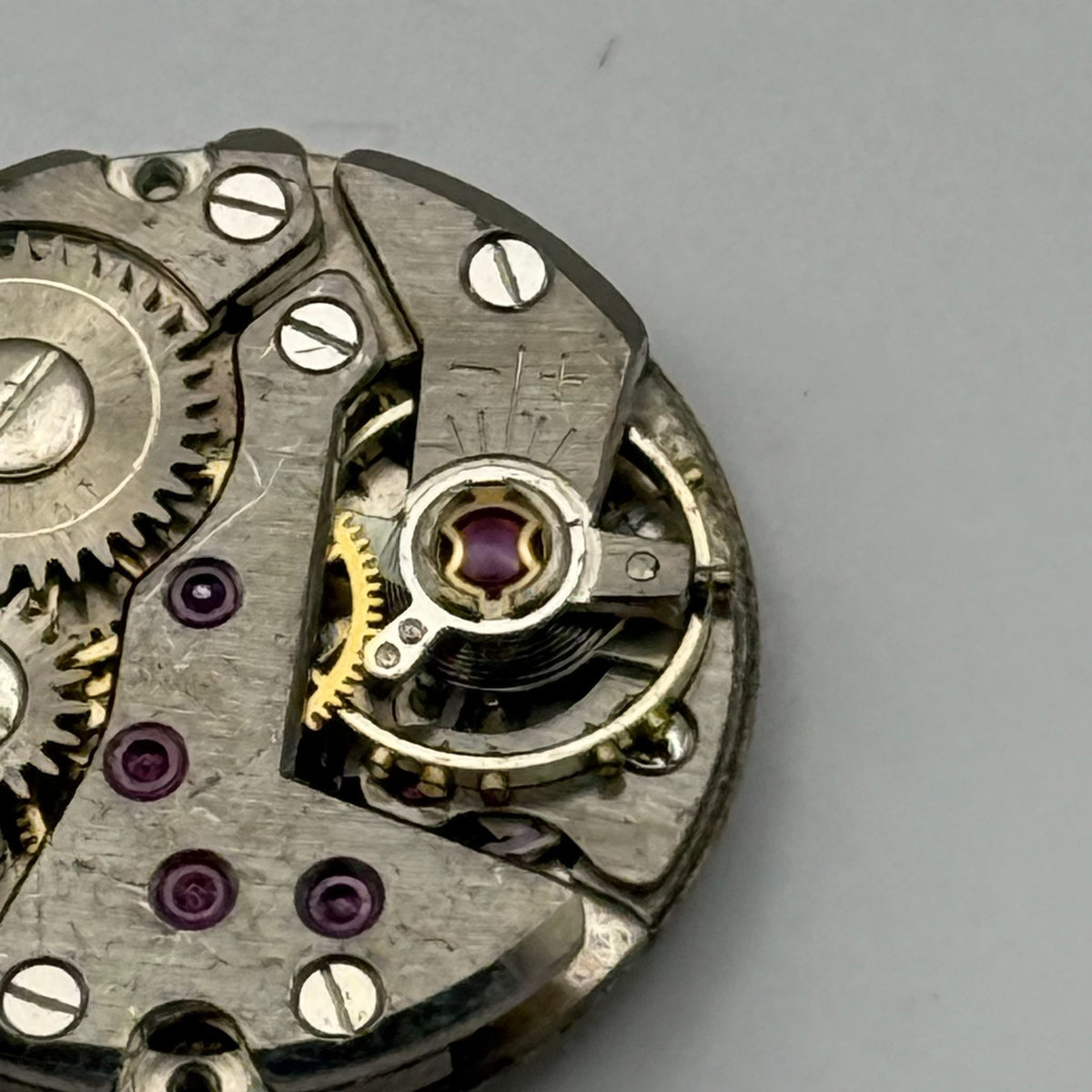 FHF 34 Watch Movement Gigandet Incabloc 17 Rubis Ladies Manual Wind Parts 17.4mm
