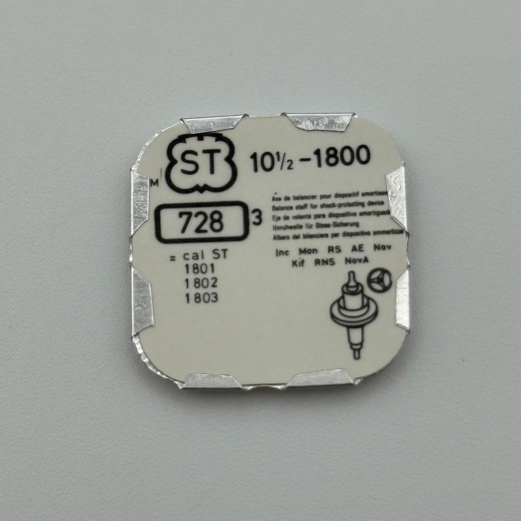ST 1800 Balance Staff Pack Of 3 - 10 1/2 - 728 - New Old Stock - Watch Parts