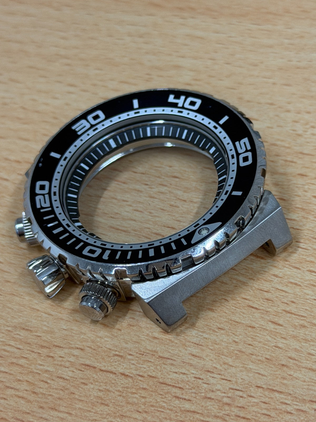Seiko Caesar 7T92-0JG0 Chronograph Divers Watch Case SNDA13P1 - New Old Stock