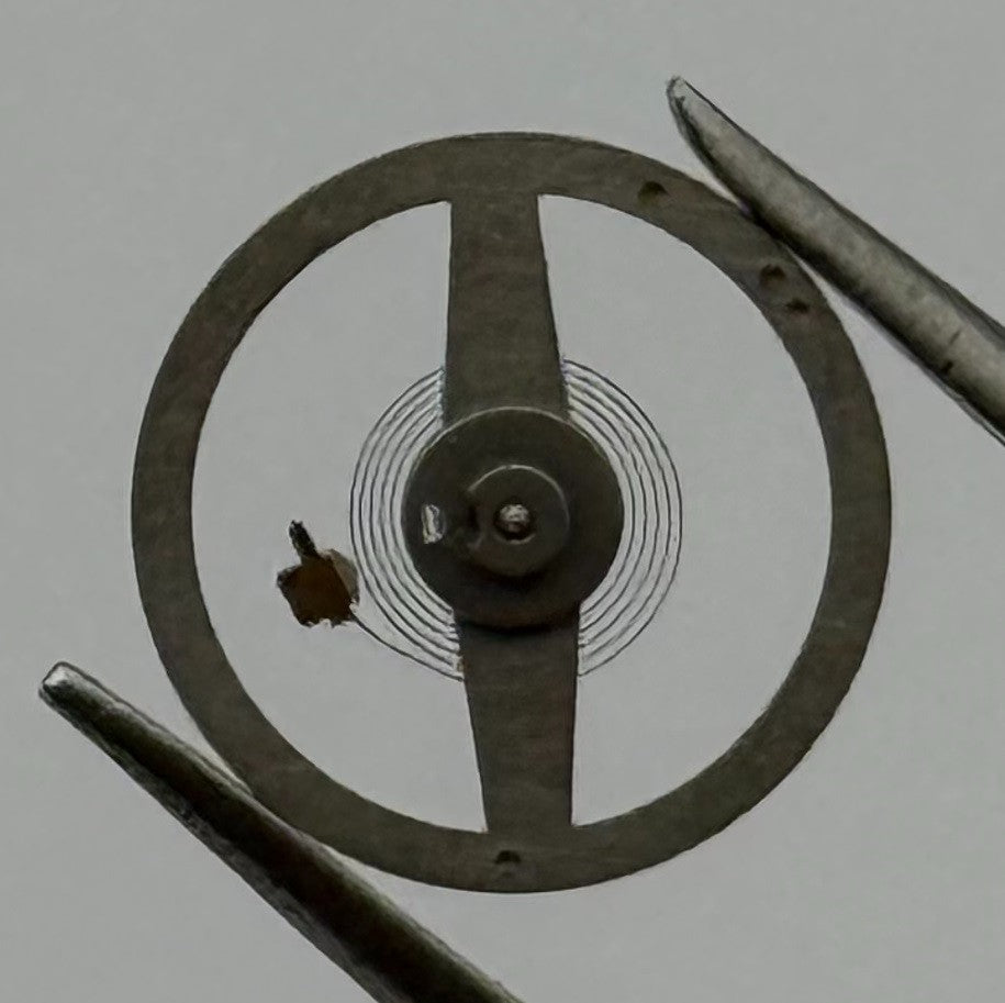 Amida 562 Balance Wheel Complete And Spring 8¾’’’ 874 Watch Movement Parts NOS