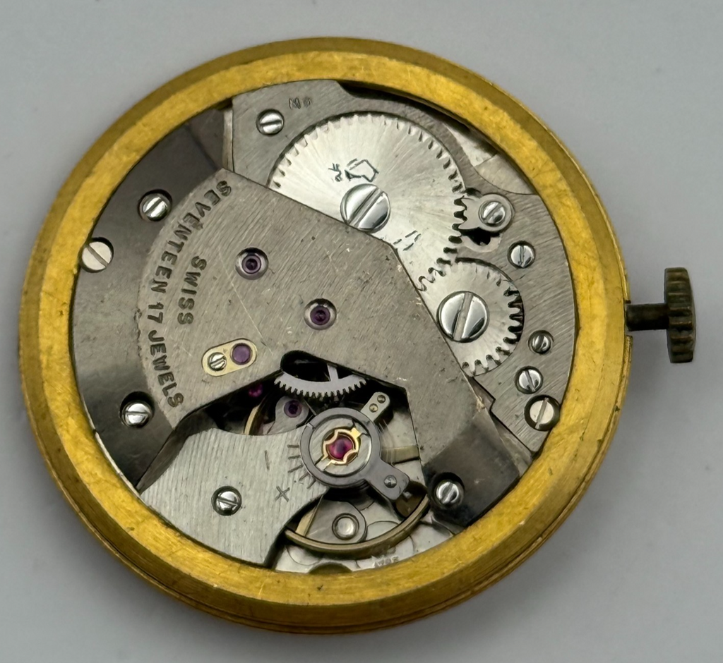 AS 1795 Watch Movement - A. Schild 1795 Rotary - For Parts / Repair - 30.6mm